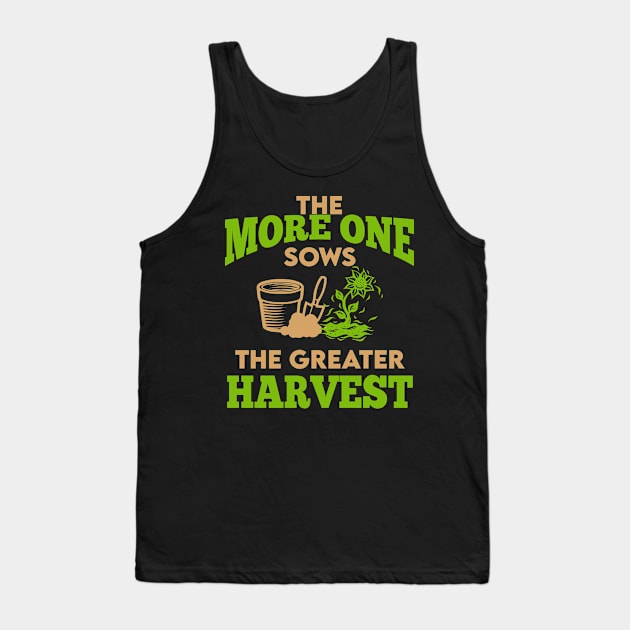 Farming Sows Harvest Tank Top by Imutobi